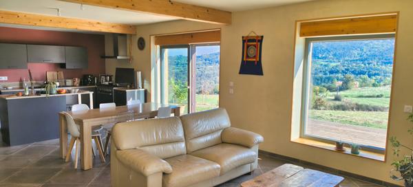 Préaux (07290) Maison 160 m² - construction 2019 RT2012 - Vue splendide