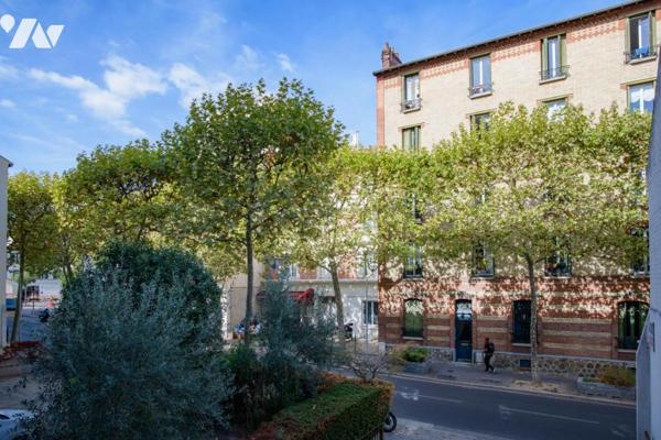 COURBEVOIE / COEUR DE VILLE - RÉPUBLIQUE - APPARTEMENT 4 PIÈCES AVEC BALCONS + CAVE