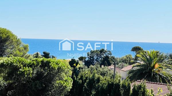 T3 vue Mer exceptionnel à 100 m de la plage et à pied des commerces