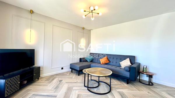 T3 vue Mer exceptionnel à 100 m de la plage et à pied des commerces