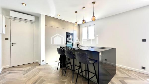 T3 vue Mer exceptionnel à 100 m de la plage et à pied des commerces