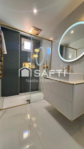 T3 vue Mer exceptionnel à 100 m de la plage et à pied des commerces