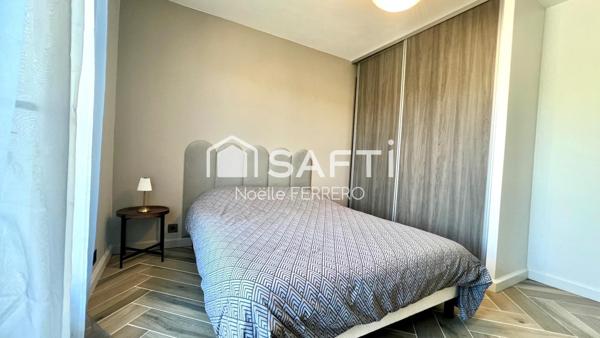 T3 vue Mer exceptionnel à 100 m de la plage et à pied des commerces