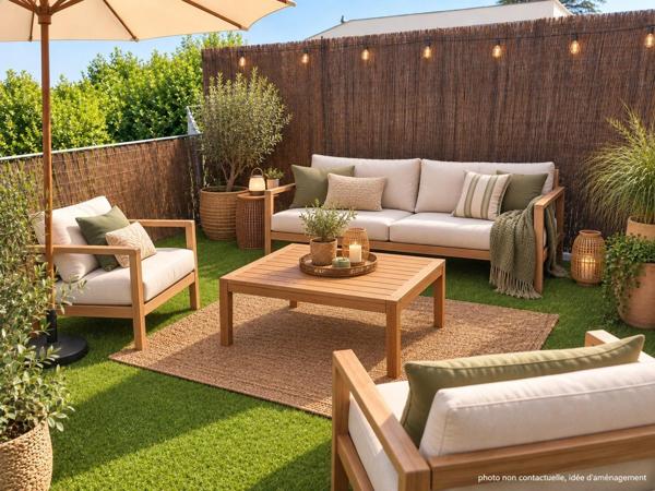 CENON – Dernier étage – T3 de 68 m² avec terrasse de 58 m² – parking sous-sol