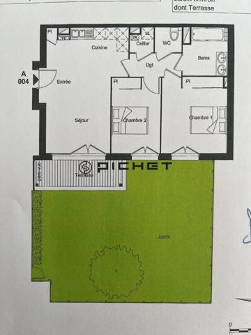 Appartement 3 pièces 60 m² BIGANOS - 33380