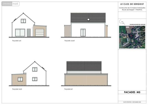 Maison à vendre à Paimpol dans les Côtes-d'Armor (22500), ref : 22023-3491