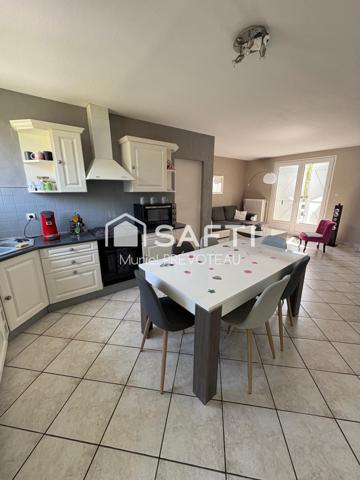 maison 4 chambres avec garage et carport