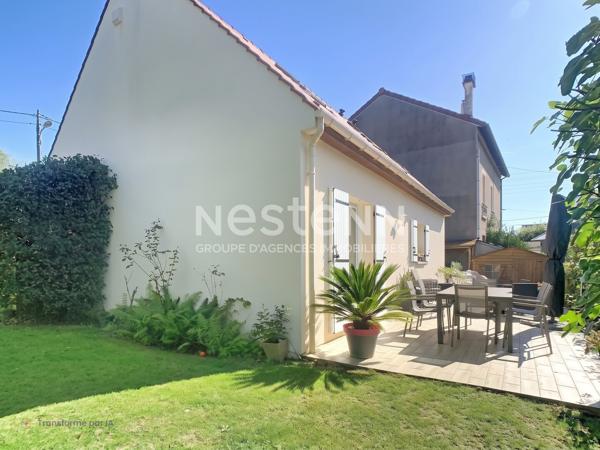 Maison 6 pièces 90 m²  chambres + bureau  jardin et garage Bessancourt