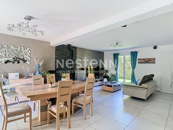 Maison 6 pièces 90 m²  chambres + bureau  jardin et garage Bessancourt