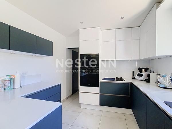 Maison 6 pièces 90 m²  chambres + bureau  jardin et garage Bessancourt