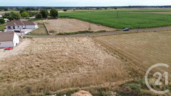 Terrain à vendre  1665 m2 ST MARTIN EN BRESSE - 71