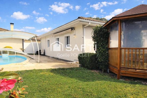 Maison familiale 4 chambres avec piscine – Cestas Bourg
