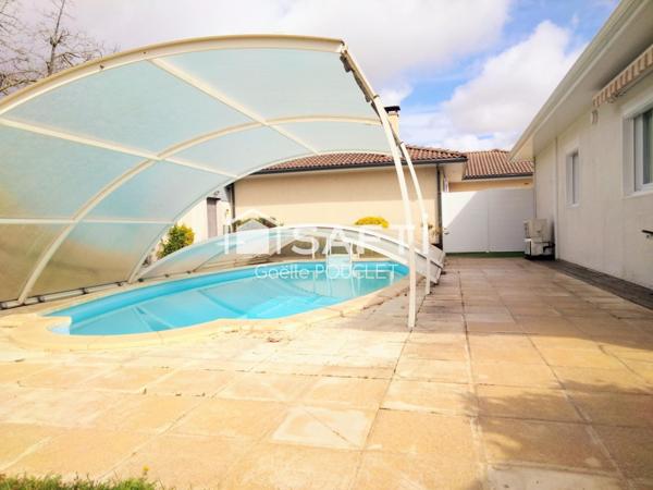 Maison familiale 4 chambres avec piscine – Cestas Bourg