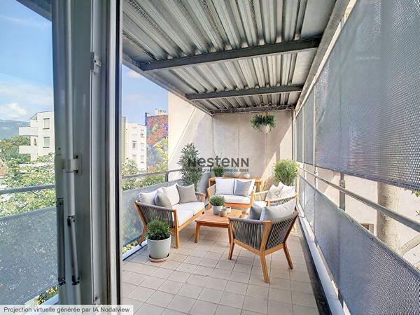 A VENDRE - Appartement 3 pièces à vendre à Grenoble - Calme et Lumineux
