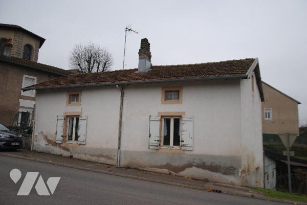 Maison à rénover indépend sur 3 nvx de 3 p., cuisine, douche, grenier, remise, jardin séparé, c/c HS