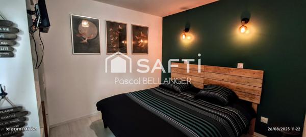 Néris-les-Bains : Charmante maison rénové entierrement de 5 pièces avec gîte indépendant et grand terrain de 1541m²