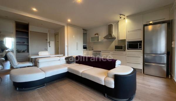 Appartement à vendre 2 pièces SAINT CYPRIEN PLAGE (66)avec grande terrasse vue mer et montagne /place de stationnement– Port / Plage à pied !