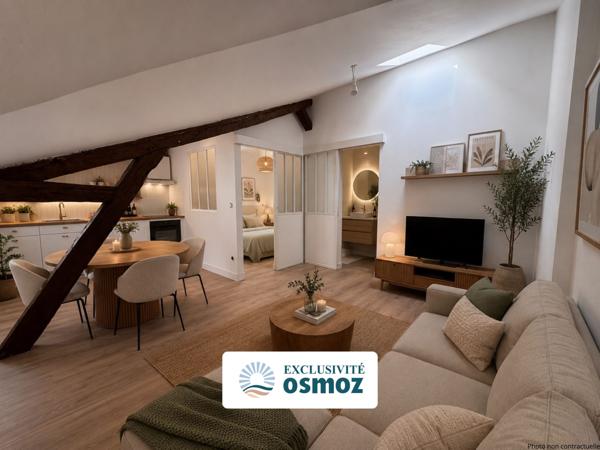 Charmant T2 rénové à deux pas du Vieux-Port !