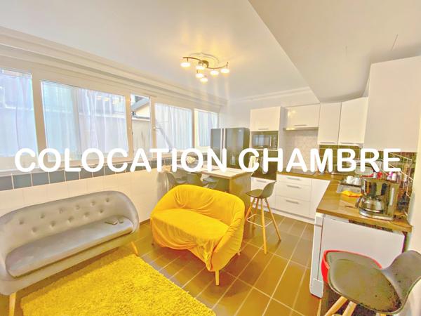 CHAMBRE  MEUBLÉE EN COLOCATION 12M2  670€ ROSNY SOUS BOIS