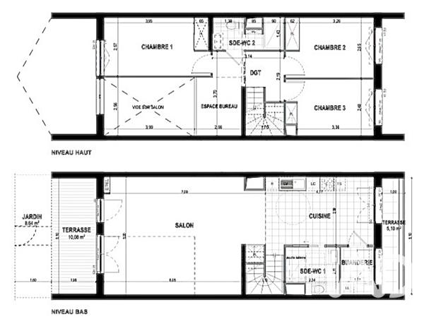 Appartement à vendre 5 pièces 102 m² Châtenay-Malabry