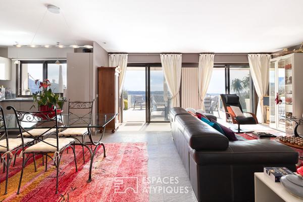 Villa d’exception à Carros : luxe discret et vue méditerranéenne incomparable