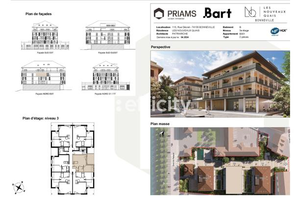 Appartement 2 pièces - 45 m²