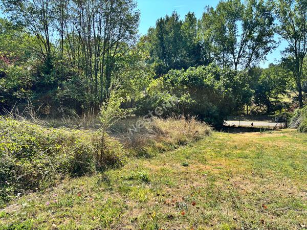 Agréable terrain à bâtir non viabilisé de 1048 m² à Bourret