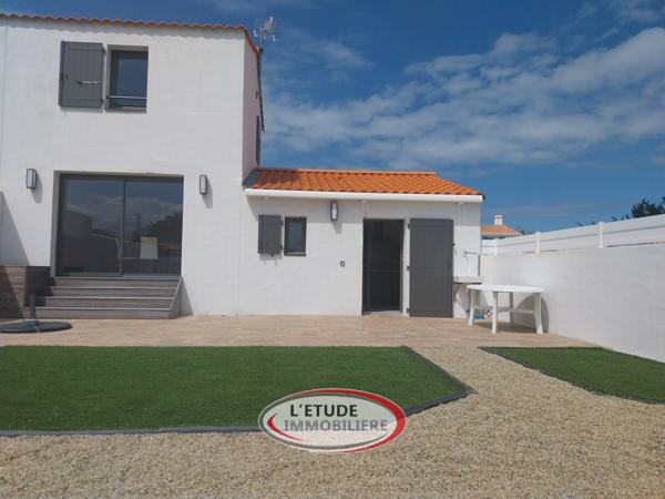 NOIRMOUTIER Guérinière : Maison de 2023, 74 m², terrasse et abri de jardin !