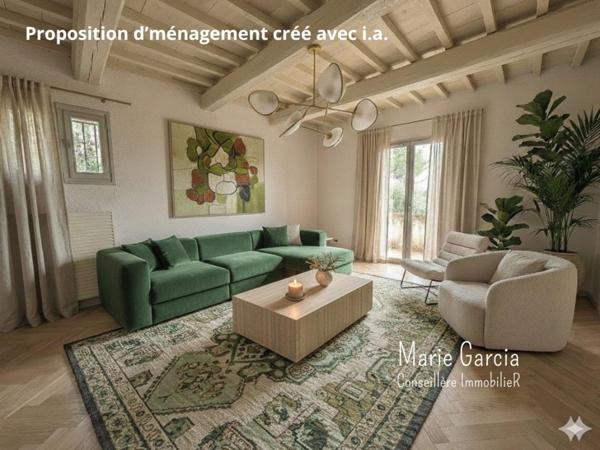 Une maison à réinventer pour s’installer durablement : nature, voisinage de qualité, accès Montpellier / hôpitaux.