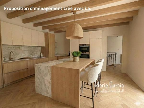 Une maison à réinventer pour s’installer durablement : nature, voisinage de qualité, accès Montpellier / hôpitaux.