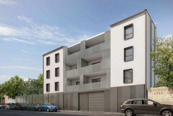 Appartement centre-ville de Narbonne  T2 41,10m2 avec sa terrasse 8,54m2