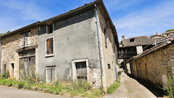 AUTHENTIQUE DEMEURE AVEC GRANGE ET JARDIN Bruniquel