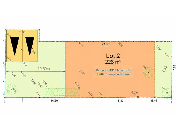 Terrain Sète 226 m²