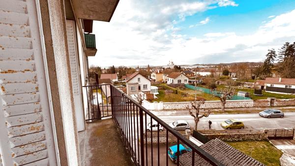 Avallon (89200) T4 80 m2 lumineux - 3 chambres + 2 balcons + cave - Avallon - 700 € CC