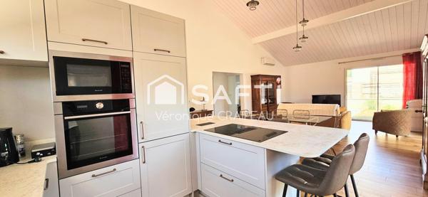 Emplacement privilégié pour cette maison neuve en ossature bois.