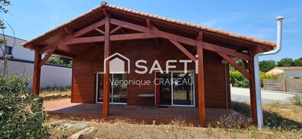 Emplacement privilégié pour cette maison neuve en ossature bois.