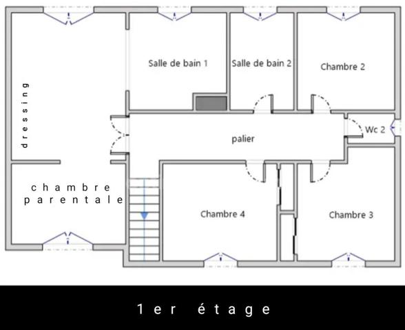 🌟 Maison T6 de 152 m² à Nogaro – Centre-ville & Jardin arboré