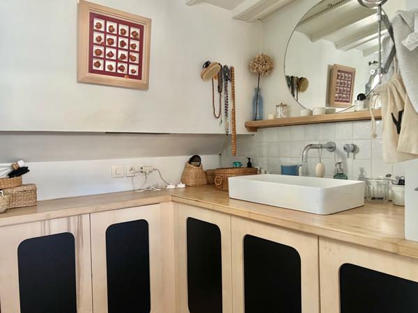 Paris (75012) Grand loft familial avec terrasse panoramique aménagé dans une péniche navigante