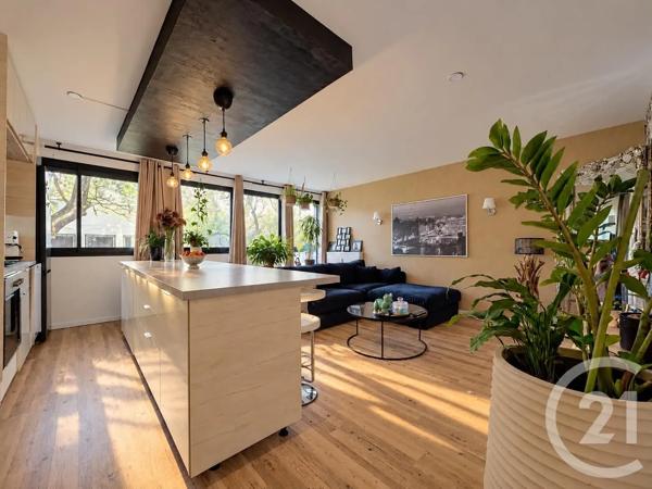 Appartement F2 à vendre  2 pièces - 55,50 m 2   MONS EN BAROEUL  - 59