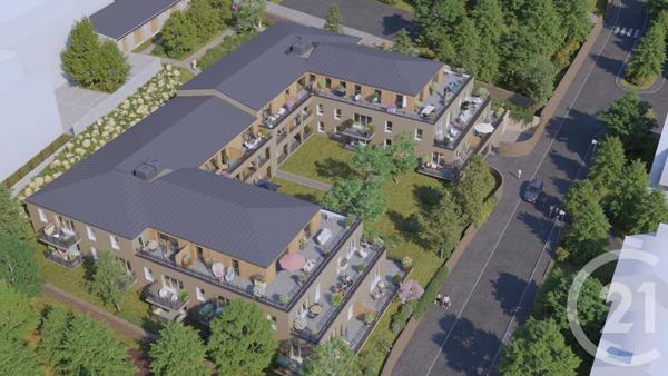 Appartement F2 à vendre  2 pièces - 41,68 m2 BARNEVILLE CARTERET - 50