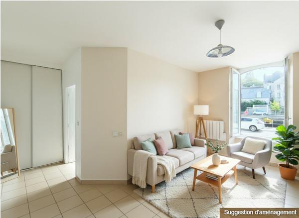 Appartement Quimperle 2 pièce(s) 42 m2