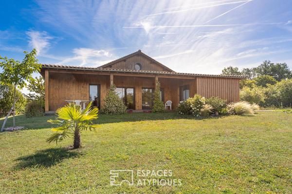 Maison contemporaine, excellence esthétique comme énergétique