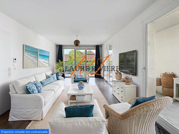 Appartement T3 de 64 m² avec superbe loggia, dans un cadre verdoyant et paisible