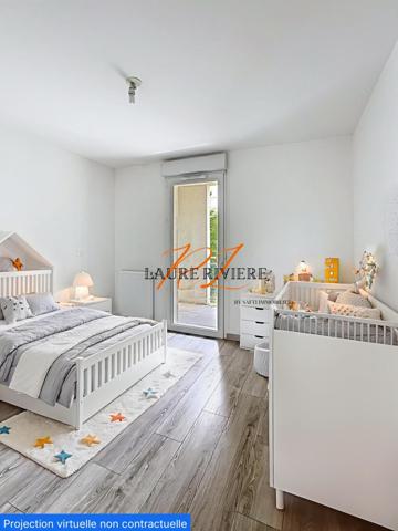 Appartement T3 de 64 m² avec superbe loggia, dans un cadre verdoyant et paisible