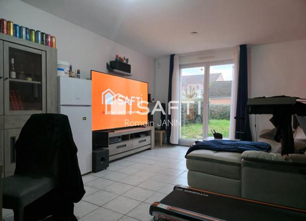 Maison 3 chambres, avec garage et jardinet