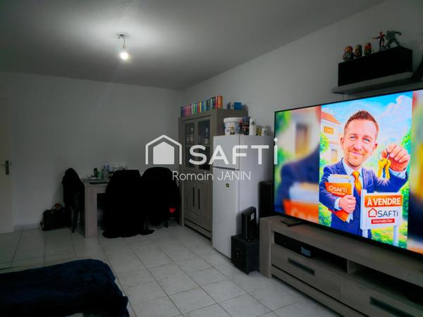 Maison 3 chambres, avec garage et jardinet