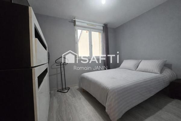 Maison 3 chambres, avec garage et jardinet