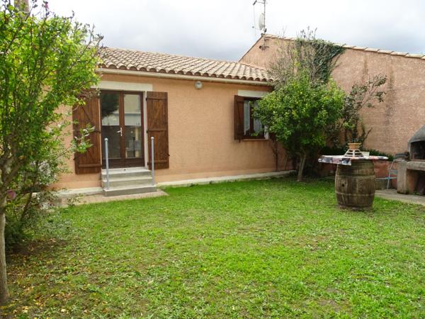 MAISON DE PLAIN PIED AVEC JARDIN