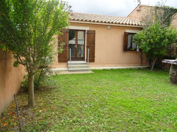 MAISON DE PLAIN PIED AVEC JARDIN