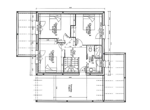 Maison neuve dans lotissement